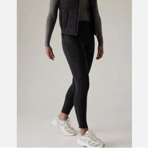 Athleta Delancey Moto Tight in Black - XS